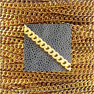 Chain-Gold plated - 1 (1 metre)